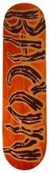 Bacon Skateboards Classic Logo 8.5 Skateboard Deck - orange