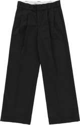 Dickies Women's Pleated Multi Pocket Work Pants - black