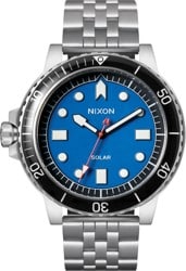 Nixon Stinger 44 Watch - Silver/Blue/Black