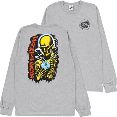 Santa Cruz Kendall Atomic L/S T-Shirt - athletic heather - view large