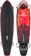 Globe The All-Time 36" Complete Longboard - red flames
