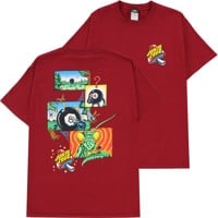 Santa Cruz Winkowski 8Ballr T-Shirt - cardinal