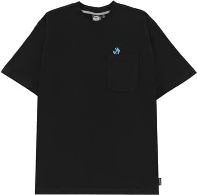 Santa Cruz Screaming Hand Utility Pocket T-Shirt - black - view large