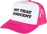 Welcome Britney Spears Innocent Puff-Print Trucker Hat - pink