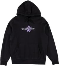 Welcome Britney Spears Flower Pigment-Dyed Hoodie - black