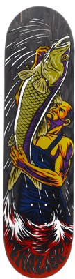 StrangeLove Mike Frazier 8.25 Guest (SIGNED) Skateboard Deck - black - view large