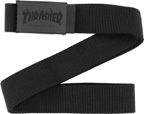 Thrasher Flame Web Belt - black - view large