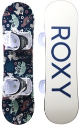 Roxy Kids Poppy Package Small Snowboard & Bindings 2025