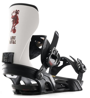 Bent Metal Axtion Snowboard Bindings 2025 - (forest bailey) black/white - view large