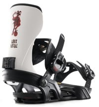 Bent Metal Axtion Snowboard Bindings 2025 - (forest bailey) black/white