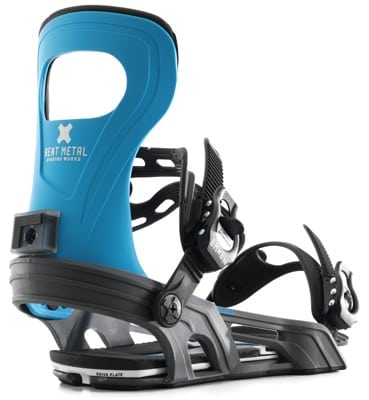 Bent Metal Bolt Snowboard Bindings 2025 - grey/blue - view large