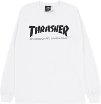 Thrasher Skate Mag L/S T-Shirt - white