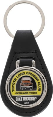 HUF Toyota Land Cruiser Dealer Keychain - black - view large