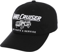 HUF Toyota Land Cruiser Parts & Service Snapback Hat - black