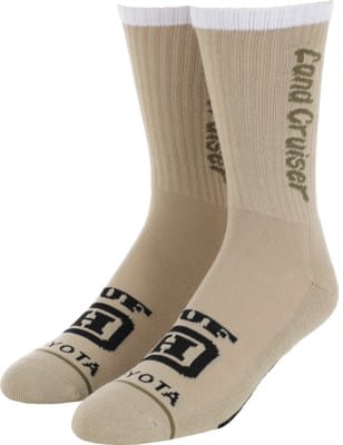 HUF Toyota Land Cruiser Sock - khaki - view large