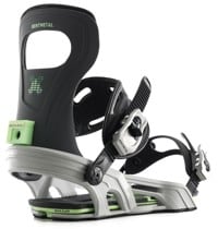 Bent Metal Joint Snowboard Bindings 2025 - grey/green