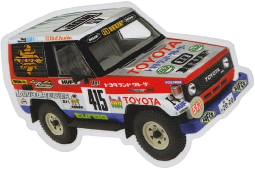 HUF Toyota Land Cruiser Sahara Rally Magnet - multi - view large