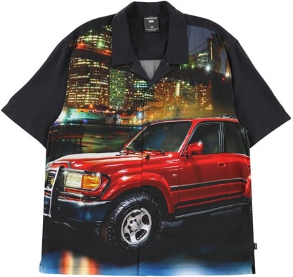 HUF Toyota Land Cruiser Big City Resort S/S Shirt - black - view large