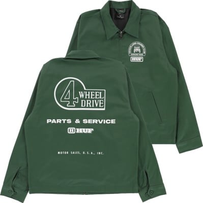 HUF Toyota Land Cruiser Parts & Service Jacket - forest green - view large