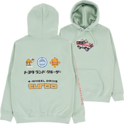 HUF Toyota Land Cruiser Sahara Rally Hoodie - spring green - view large