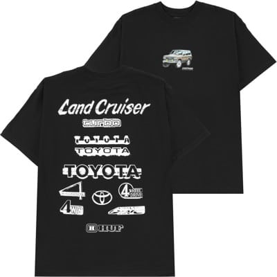 HUF Toyota Land Cruiser Rosetta T-Shirt - black - view large