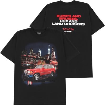 HUF Toyota Land Cruiser Big Poppa J8 T-Shirt - black - view large