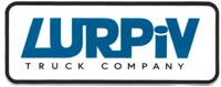 Lurpiv Plate Logo Sticker - white/blue