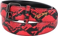 Loosey Slither Belt - red