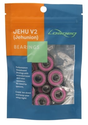 Loaded Jehu V2 Precision Skateboard Bearings - view large