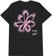 Welcome Britney Spears Flower T-Shirt - black - reverse