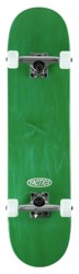 Tactics Oval Logo 7.25 Complete Skateboard - green