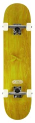 Tactics Oval Logo 7.75 Complete Skateboard - yellow v1