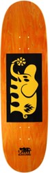 Black Label Elephant Block 9.0 Egg Skateboard Deck - orange