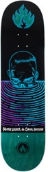 Black Label Hassan S.O.S. 8.38 Skateboard Deck - teal