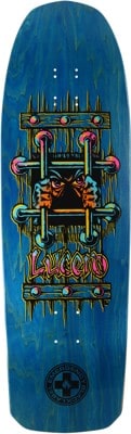 Black Label Lucero OG Bars 10.0 Cross Skateboard Deck - blue - view large