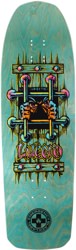 Black Label Lucero OG Bars 10.0 Cross Skateboard Deck - teal