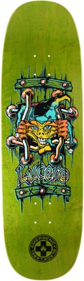 Black Label Lucero X2 9.5 Tugboat Skateboard Deck - green - view large