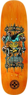 Black Label Lucero X2 9.5 Tugboat Skateboard Deck - orange - view large