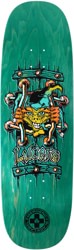 Black Label Lucero X2 9.5 Tugboat Skateboard Deck - teal