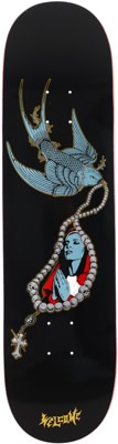 Welcome Rosary 8.25 Skateboard Deck - black/gold foil - view large