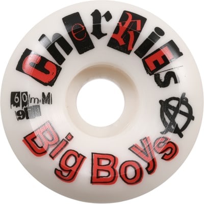 Cherries Wheels Big Boys Conical Skateboard Wheels - white (97a) - view large