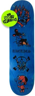 Tactics Charms Skateboard Deck - blue - view large