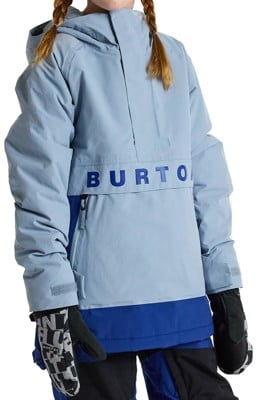 Burton Kids Frostner 2L Anorak Jacket - dusty blue/twilight blue - view large