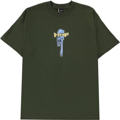 HUF Vise T-Shirt - hunter green - view large