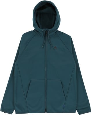 Burton Crown Weatherproof Fleece Full Zip Hoodie - deep emerald - view large