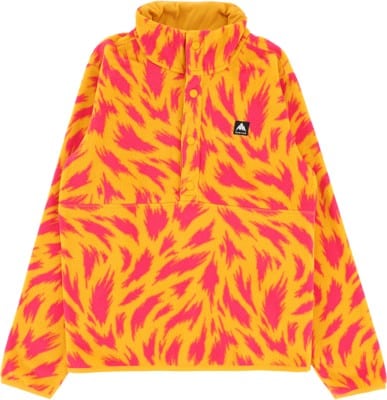 Burton Kids Cinder Anorak Fleece - fur goldenrod - view large