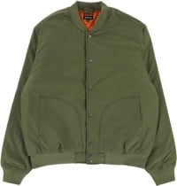 Brixton Dillinger Flight Bomber Jacket - cypress green