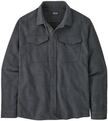 Patagonia Organic Cotton Fjord Flannel Shirt - whole weave: forge grey - view large