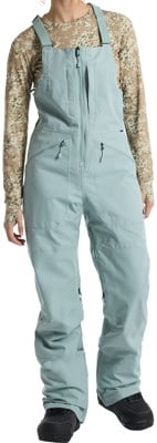 Burton Women's Reserve Stretch 2L Bib Pants - petrol green - view large