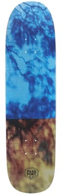 Passport Wall Series 8.625 Softie Shape Skateboard Deck - leafy blues - view large